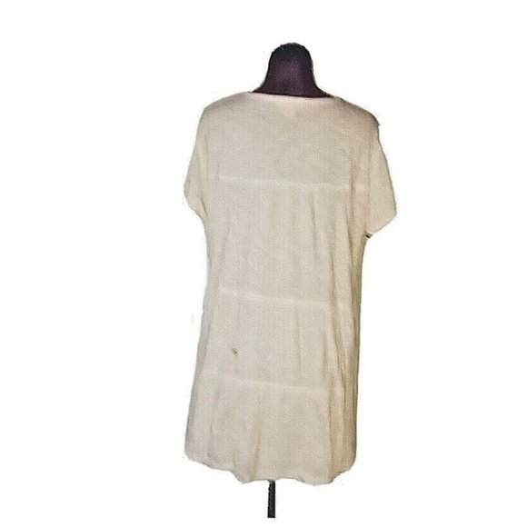 Style & Co Womens Top Size Large Multicolor Embroidered Scoop Neck - Picture 2 of 6